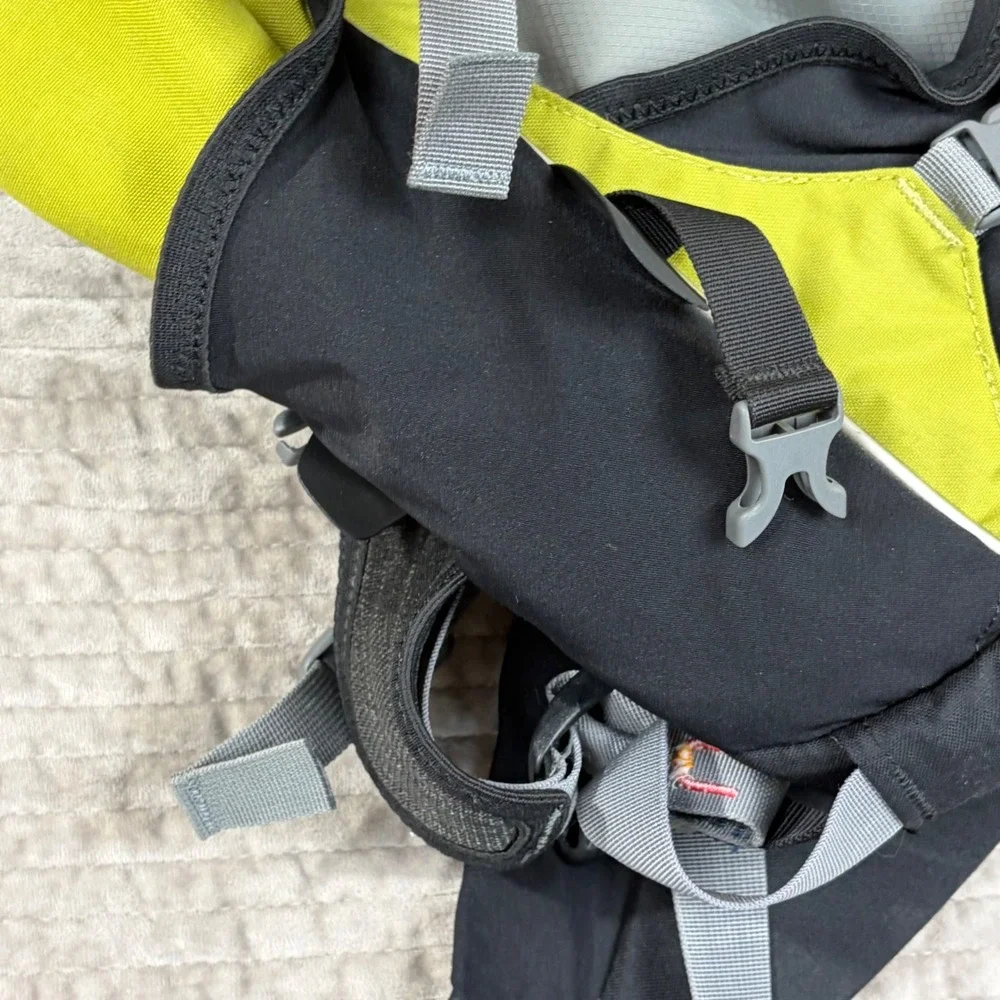 Aarn Natural Exhilaration Backpack Lime Green Black Hiking Daypack Small